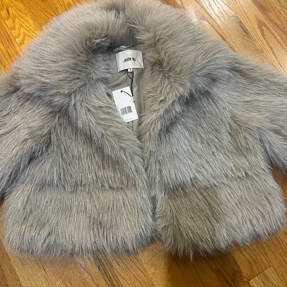 Jason Wu Jackets & Blazers - Jason Wu Faux Fur Women’s Crop Jacket